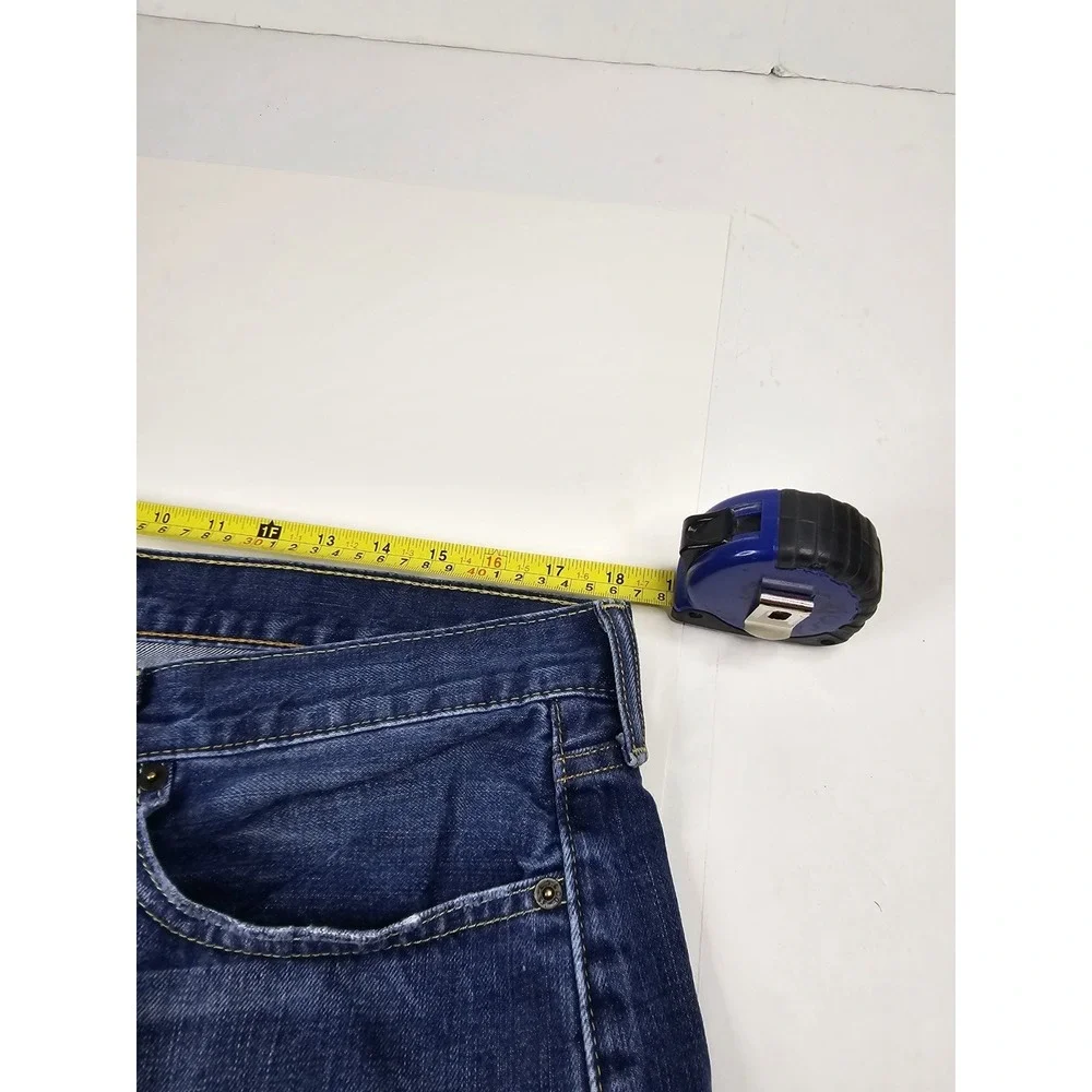 Levis Jeans 514 Straight Fit Medium Wash Men's Size 36x30‎ Honeycomb Denim
